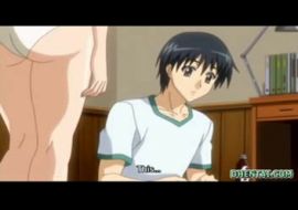 Сисястая учителка предоставит частныиы урок